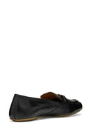 Geox Women Black Palmaria Leather Loafer | Derimod