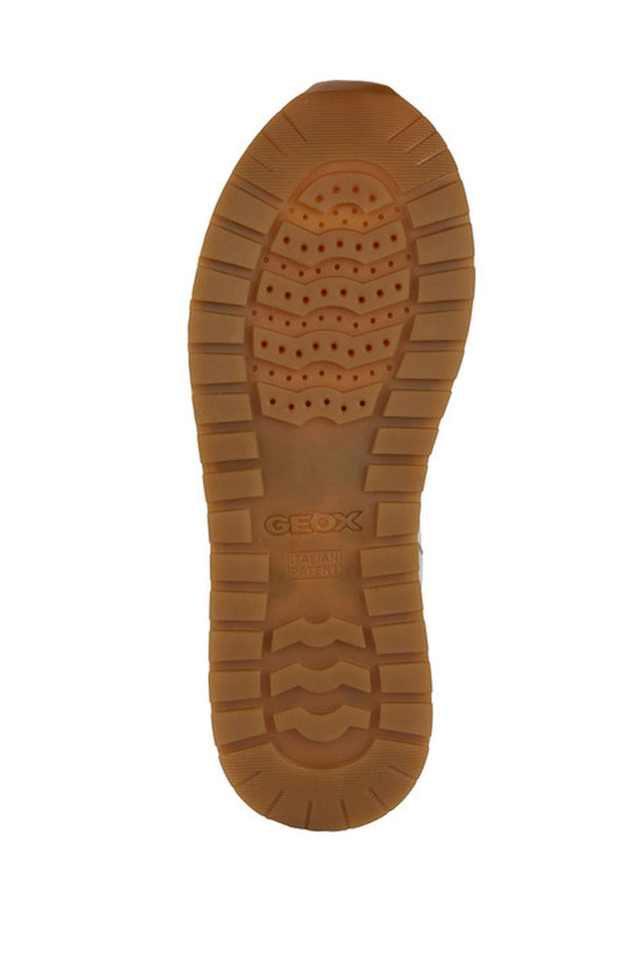 Geox Kadın Beyaz Kency Kalın Tabanlı Bağcıklı Deri Sneaker