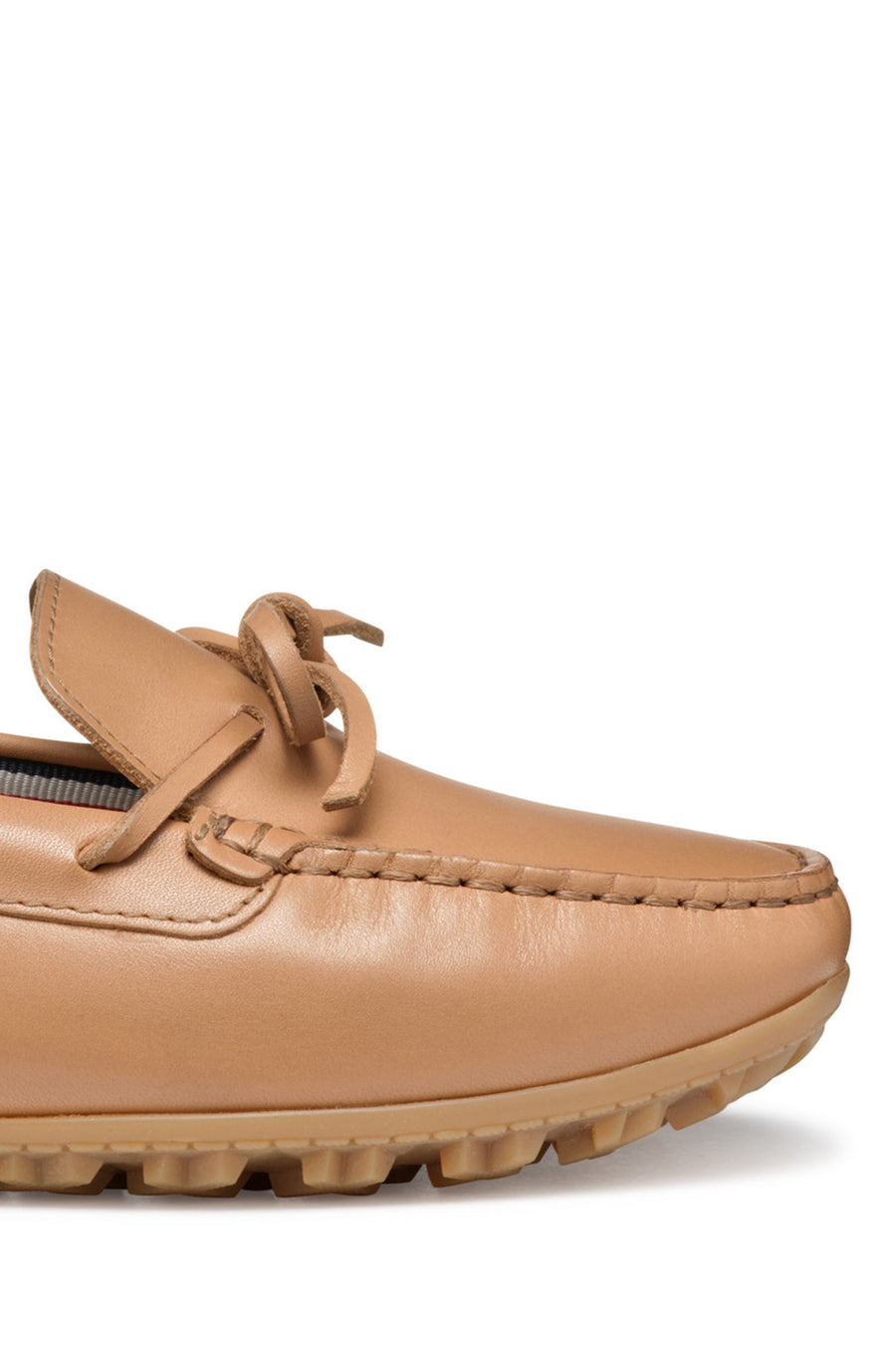 Geox Kadın Bej Deri Loafer