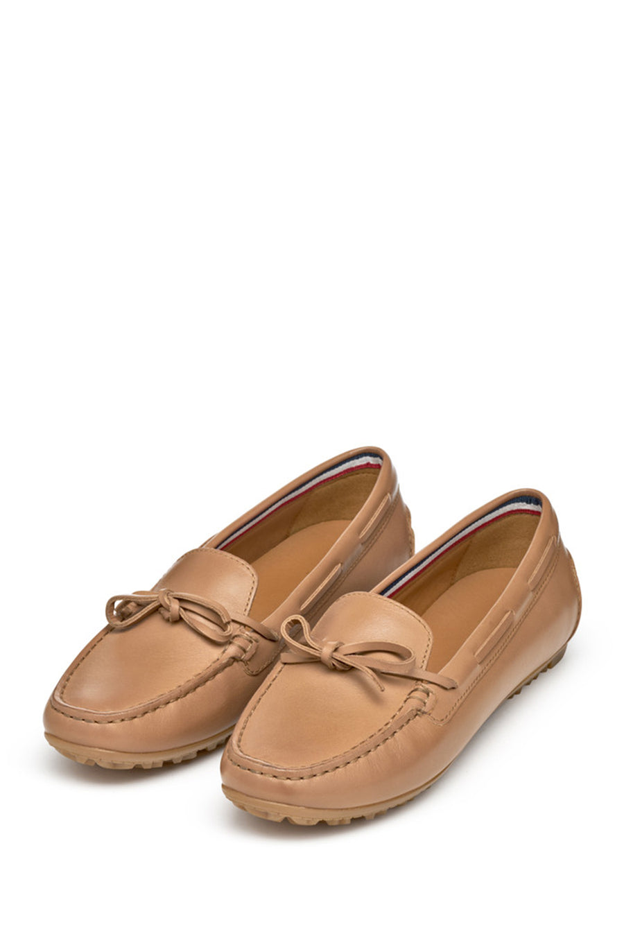 Geox Kadın Bej Deri Loafer
