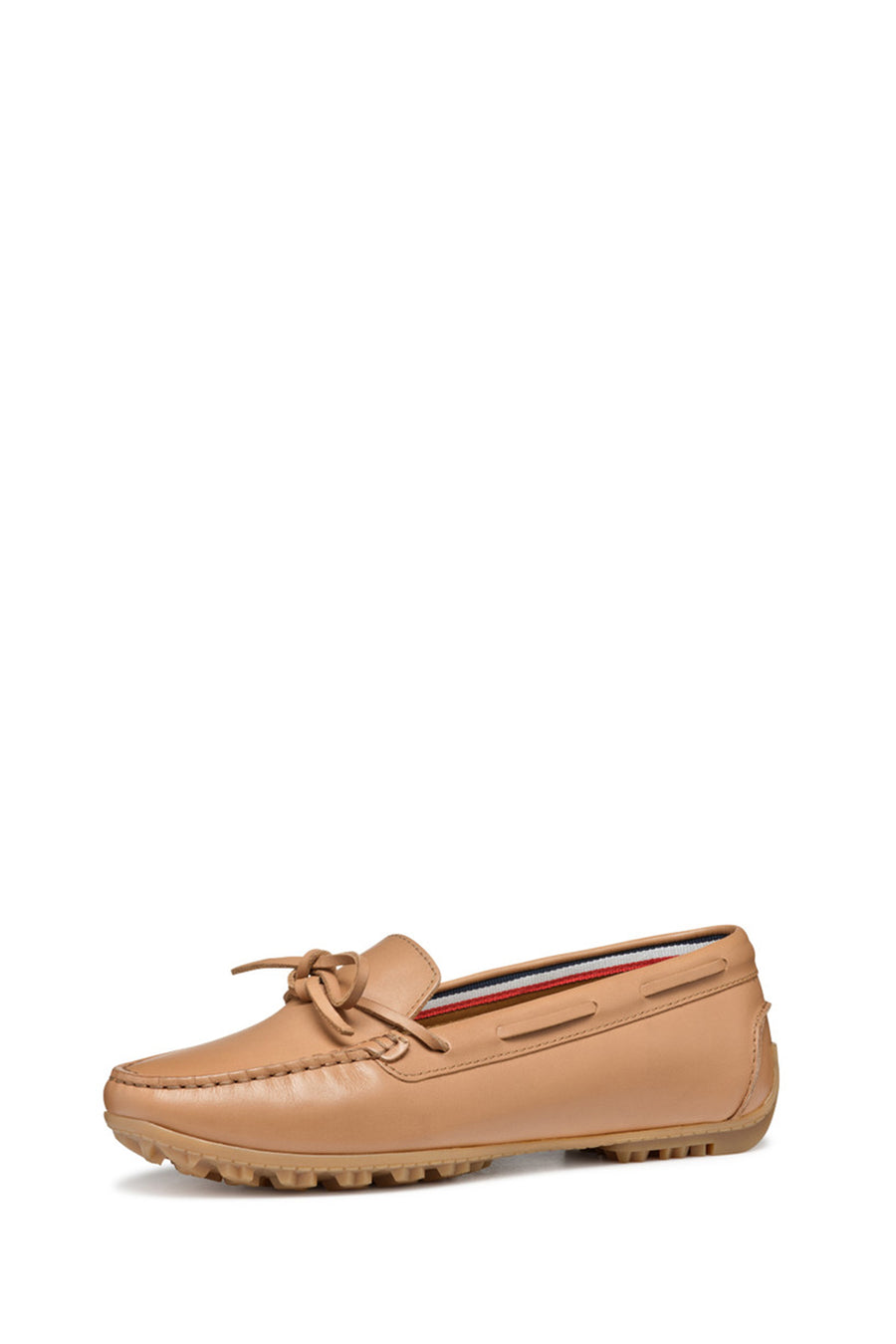 Geox Kadın Bej Deri Loafer