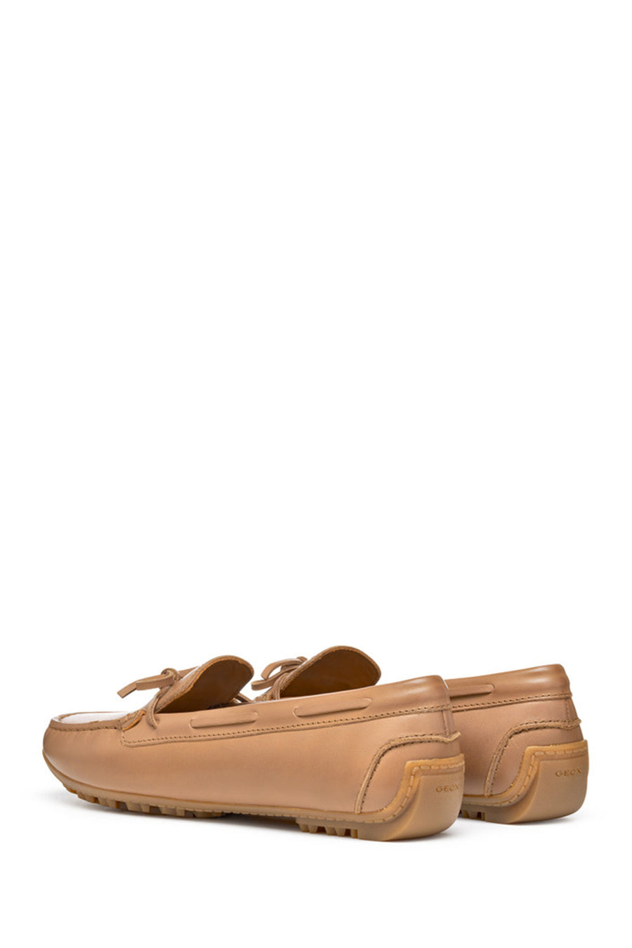 Geox Kadın Bej Deri Loafer