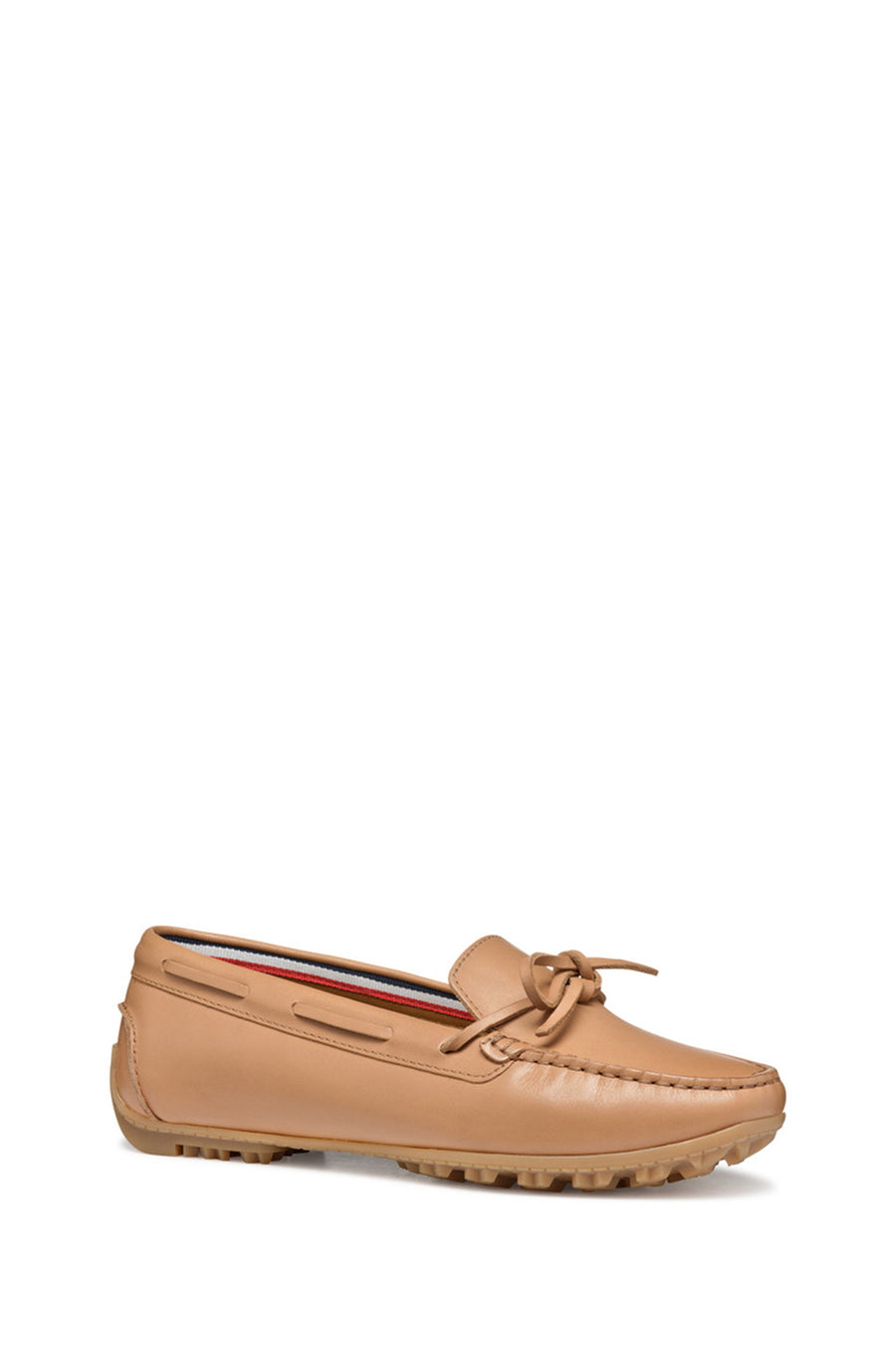 Geox Kadın Bej Deri Loafer