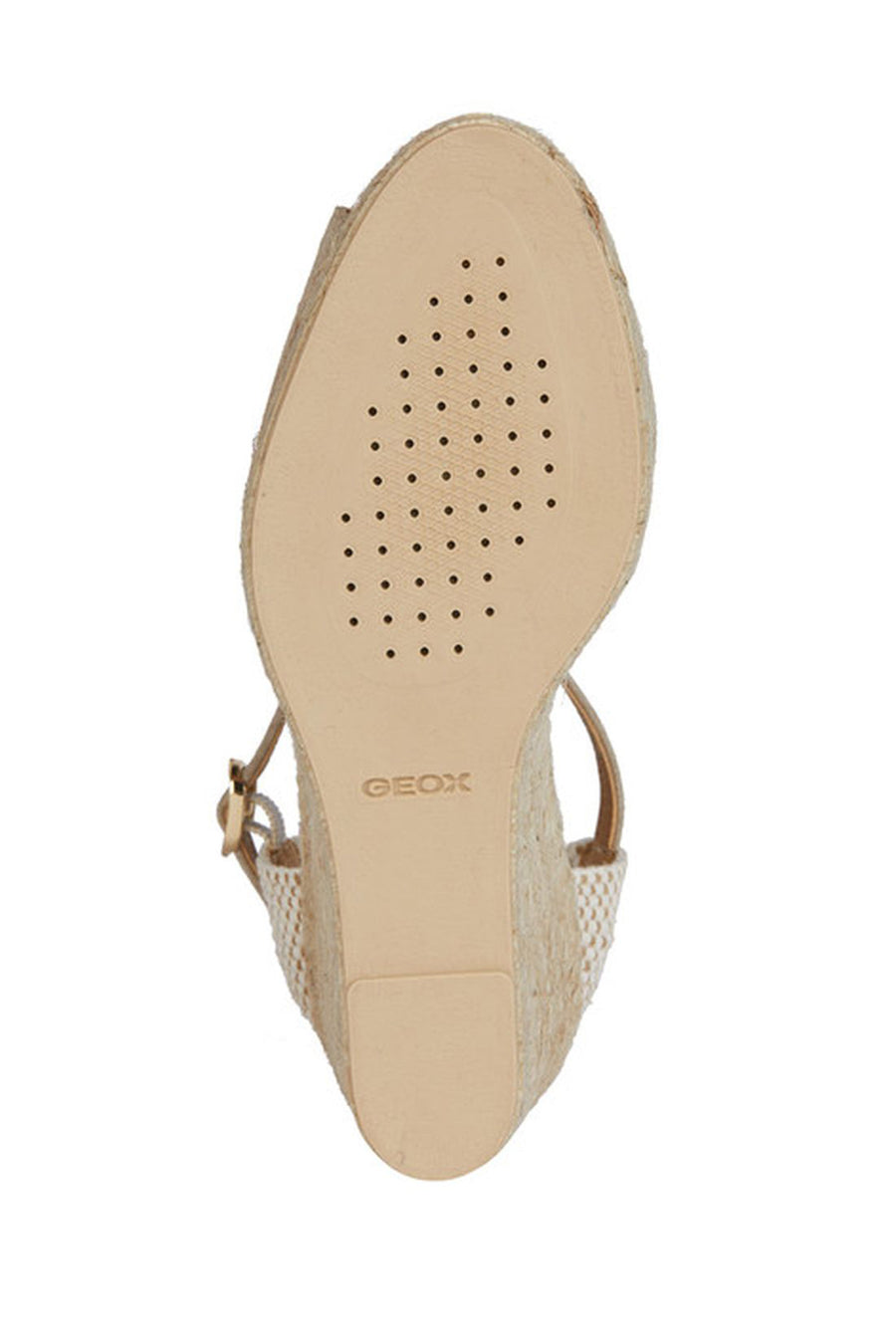 Geox Women's Mink Gelsa Ankle Strap Wedge Heel Espadrille