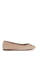 
Geox Women Beige Marsilea Suede Leather Ballet Flats
 | Derimod