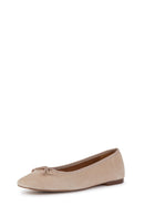 
Geox Women Beige Marsilea Suede Leather Ballet Flats
 | Derimod