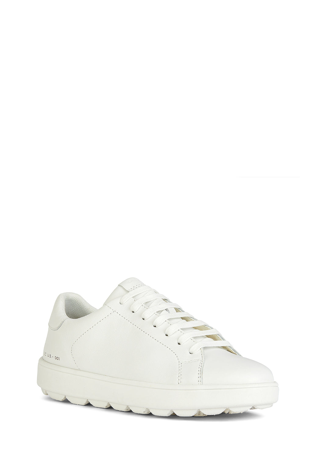 Geox Kadın Beyaz Bağcıklı  Spherica Ecub Deri Sneaker