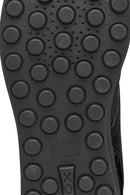 Geox Women Black D Runntıx A - Nylon+Suede Lace-Up Thick-Soled Fabric Sneaker | Derimod
