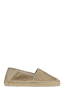 Geox Women Mink Lampedusa Woven Leather Espadrille | Derimod