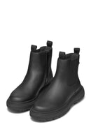 Geox Woman Siyah Leather Chelsea Bot | Derimod