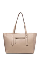 Geox Women Mink Milleiny Classic Leather Shoulder Bag | Derimod