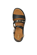 Geox Women Black D Meliconia F Wedge Heel Sandal | Derimod