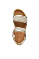 Geox Women Beige D xand 2s Leather Sandal | Derimod