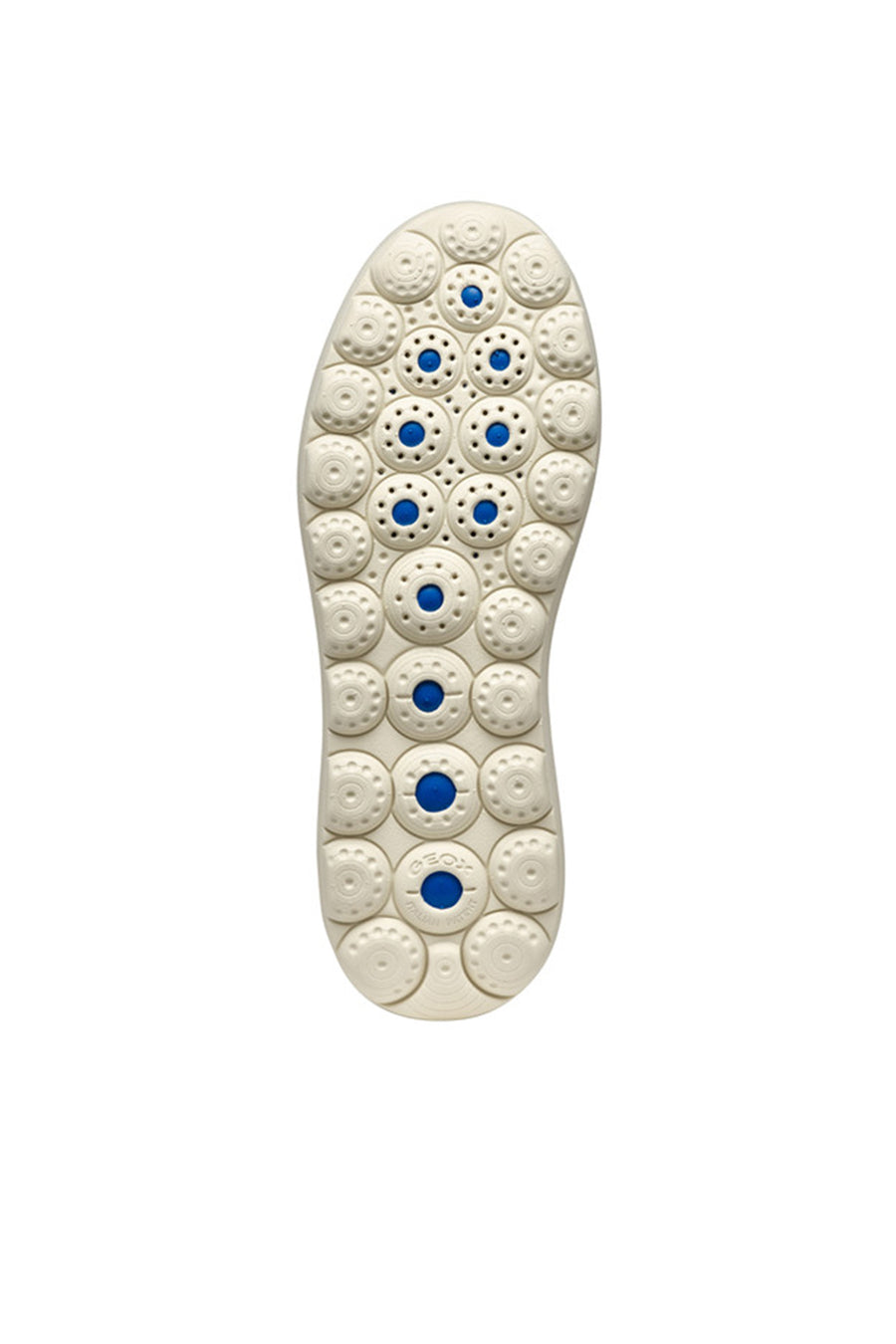 Geox Kadın Beyaz Spherica Ec4.1 Bağcıklı Kalın Tabanlı Deri Sneaker