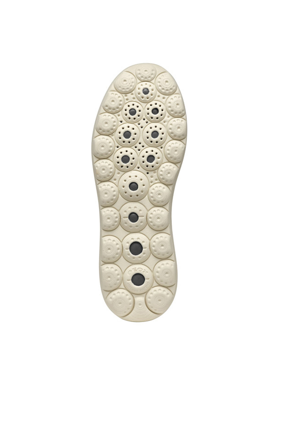 Geox Kadın Beyaz Spherica Ec4.1 Bağcıklı Kalın Tabanlı Deri Sneaker