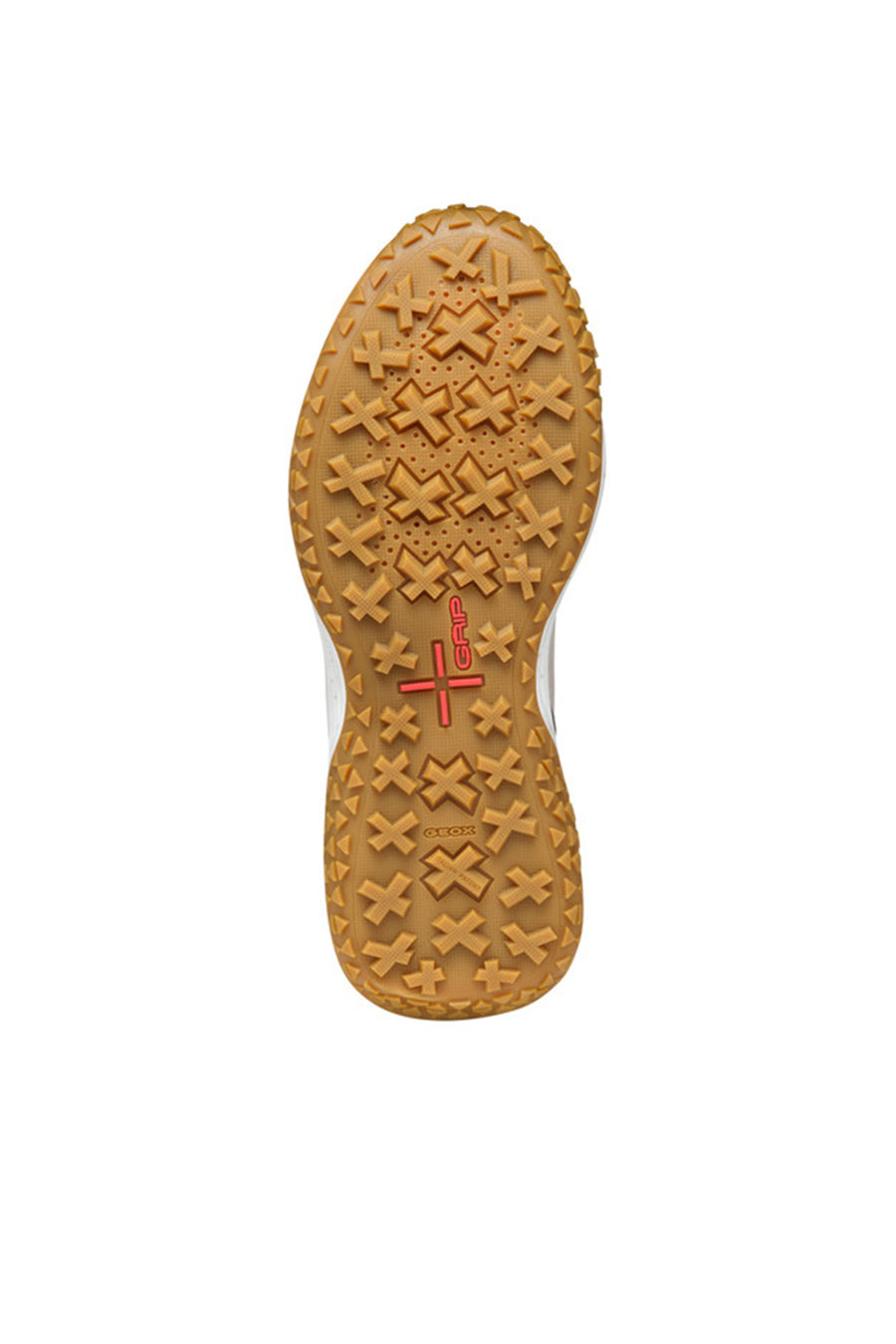 Geox Kadın Kahverengi Oliviera + Grip Bağcıklı Kalın Tabanlı Deri Sneaker