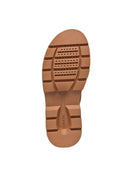 Geox Women Brown D Adacter S Thick Sole Leather Slippers | Derimod