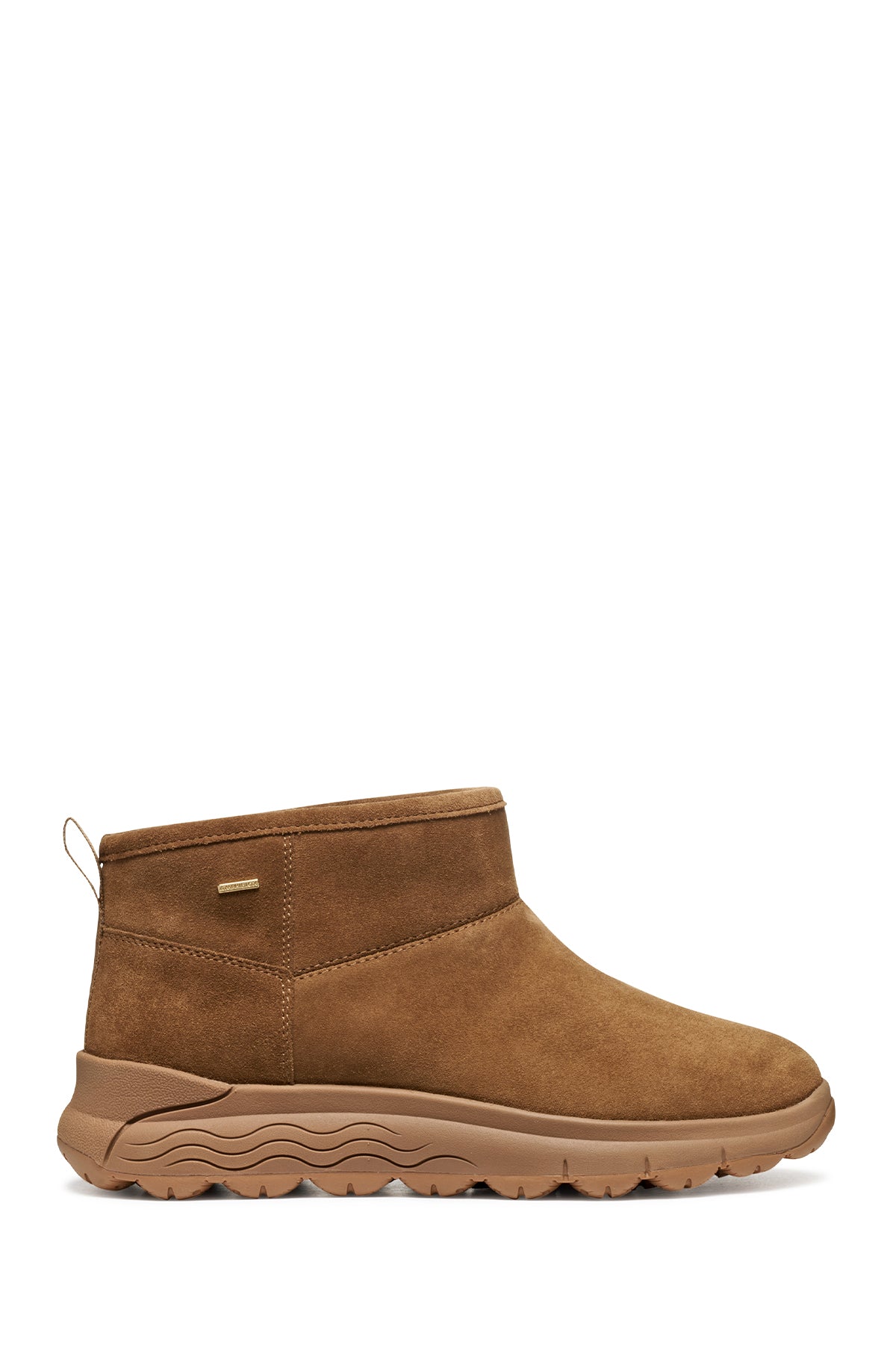 Geox Kadın Taba D Spherıca 4X4 B Abx B - Suede Süet Deri Teddy Bot D5626B00022C6372 | Derimod