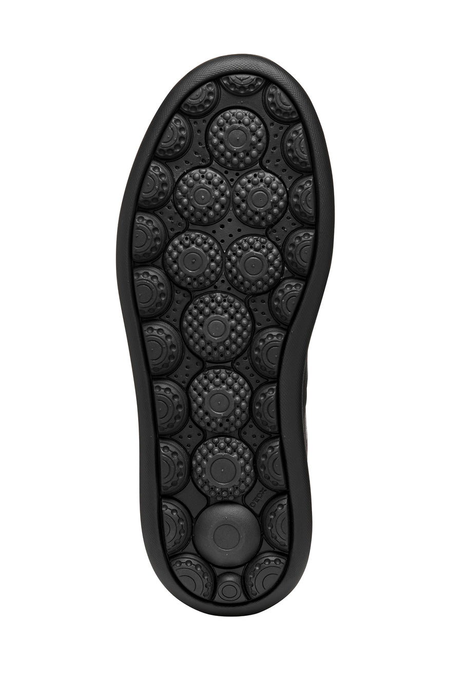Geox Kadın Siyah D Spherıca Ecub-2 B - Nappa+Me Bağcıklı Kalın Tabanlı Deri Sneaker