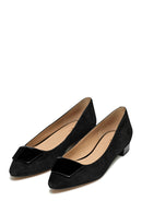 Geox Kadın Siyah D Gıselda15 Rugan Deri Klasik Babet | Derimod