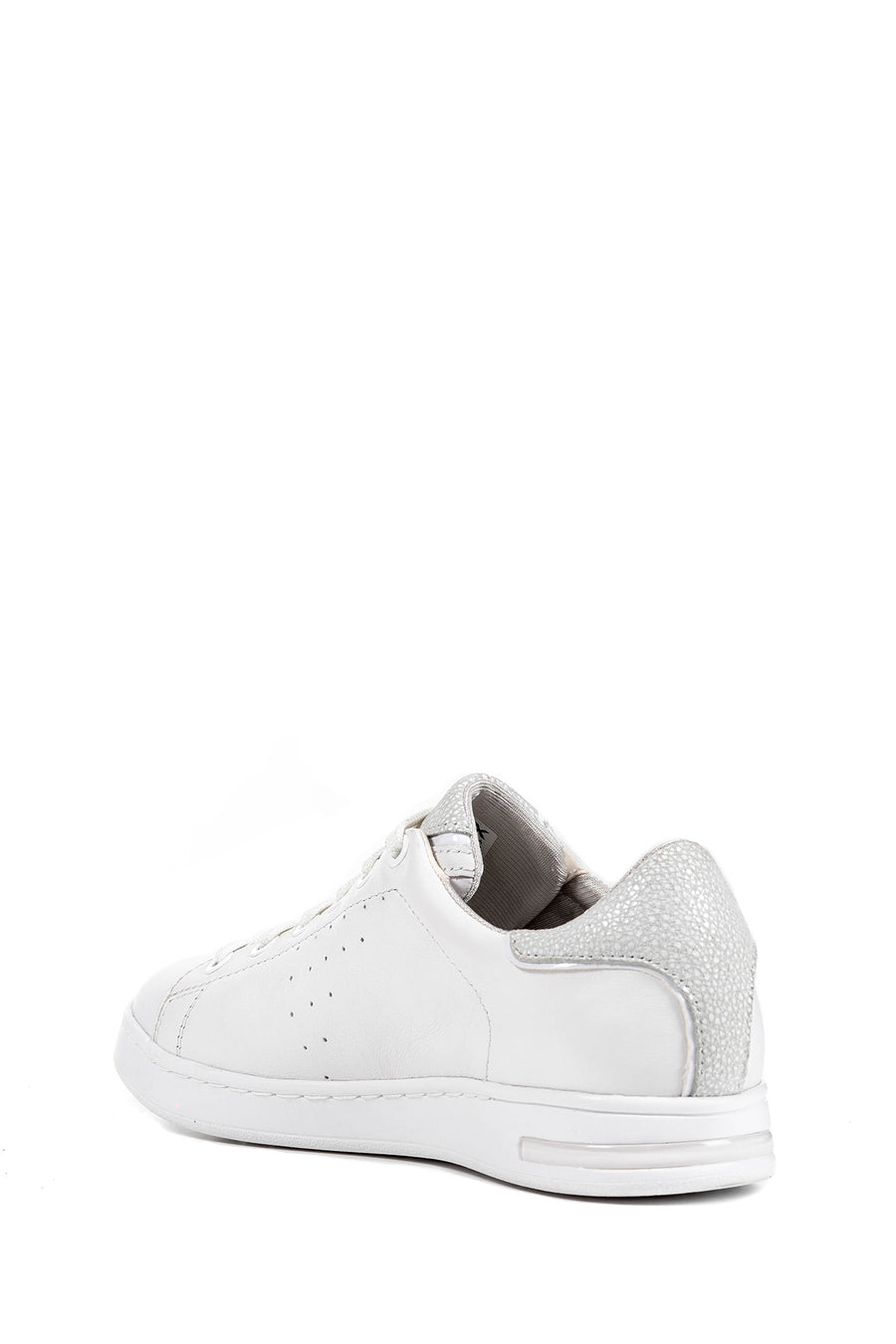 Geox Kadın Beyaz Jaysen Bağcıklı Deri Sneaker