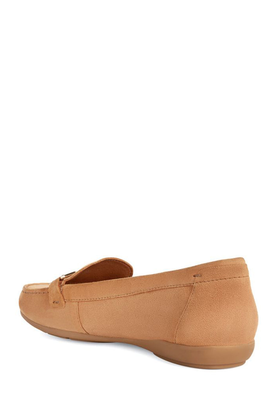 Geox Kadın Camel Annytah Moc Süet Deri Loafer