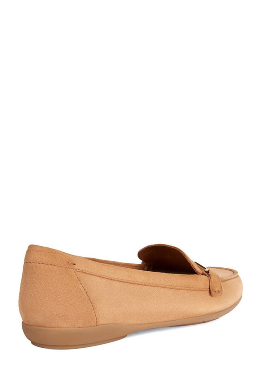 Geox Kadın Camel Annytah Moc Süet Deri Loafer