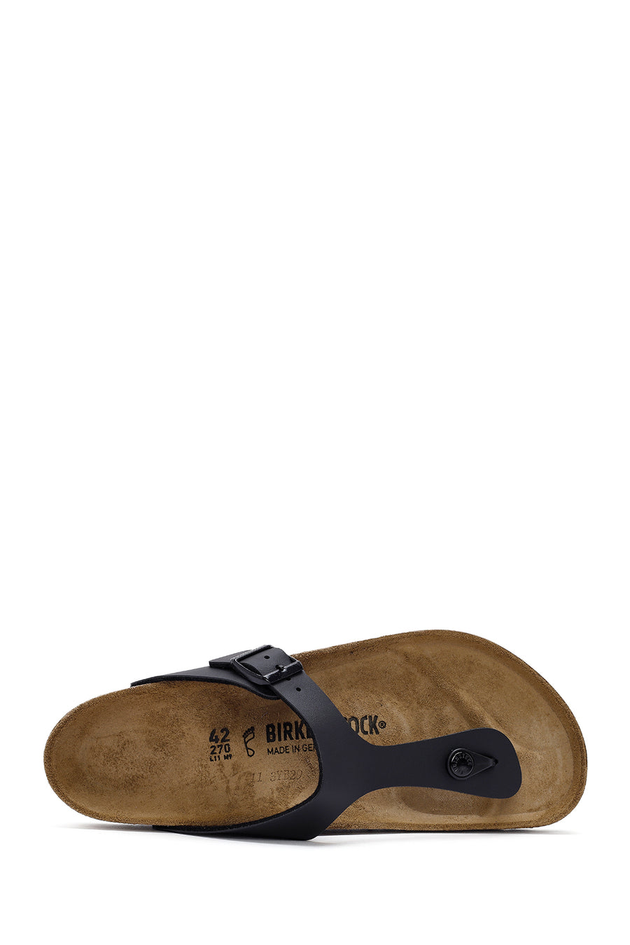 Birkenstock Men's Black Gizeh Flip Flops