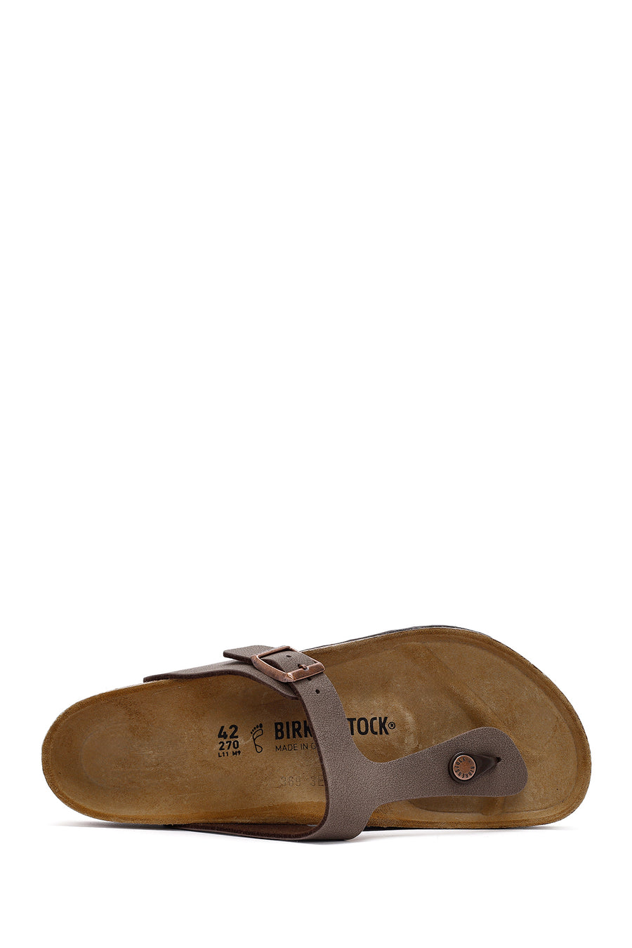 Birkenstock Men's Brown Gizeh Flip Flops