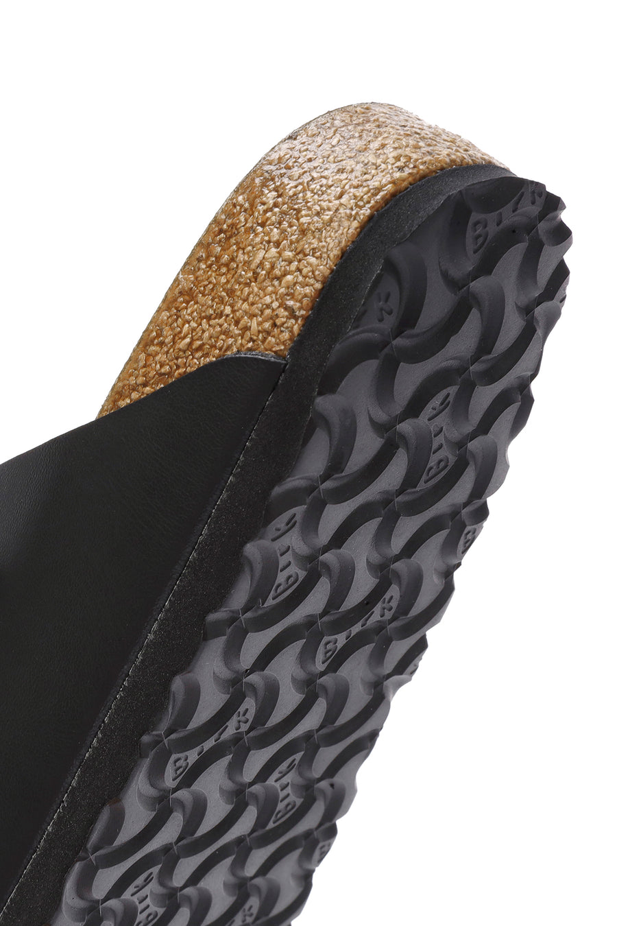 Birkenstock Men's Black Double Buckle Arizona Bf Flat Slippers