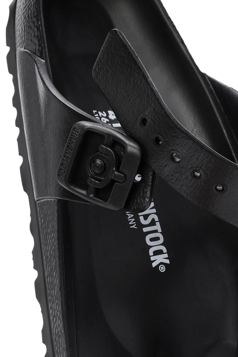 Birkenstock Men's Black Flip Flops Gizeh Eva Slippers
