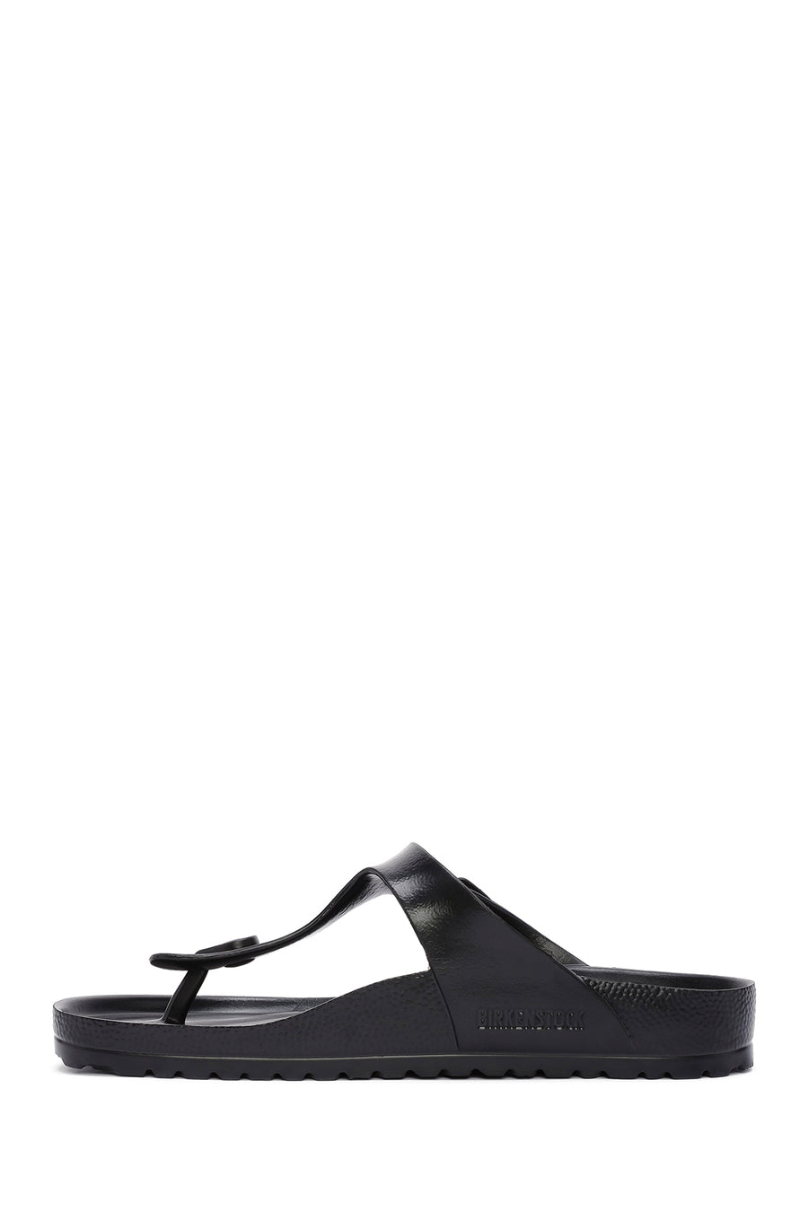 Birkenstock Men's Black Flip Flops Gizeh Eva Slippers