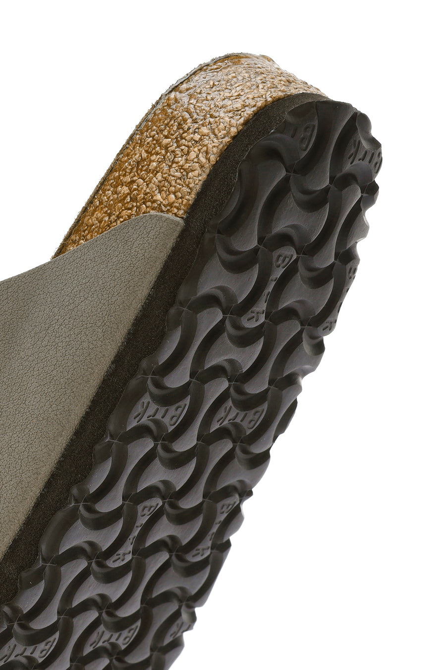 Birkenstock Men's Gray Double Buckle Arizona Eva Slippers