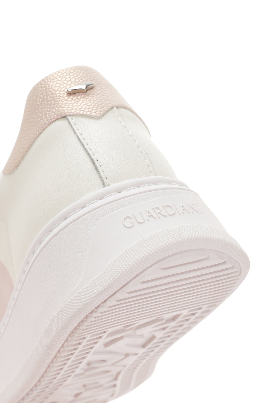 Alberto Guardiani Women's Beige New Era Lace-Up Leather Sneakers
