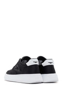 Alberto Guardiani Men's Black New Era Thick Soled Leather Sneaker | Derimod