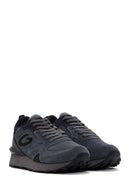 Alberto Guardiani Men's Dark Gray Wen Thick Soled Suede Leather Sneaker | Derimod