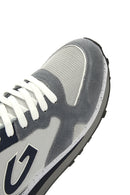 Alberto Guardiani Men's Gray Black Wen Thick Soled Sneaker | Derimod