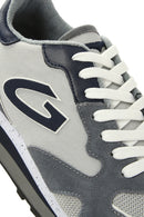 Alberto Guardiani Men's Gray Black Wen Thick Soled Sneaker | Derimod