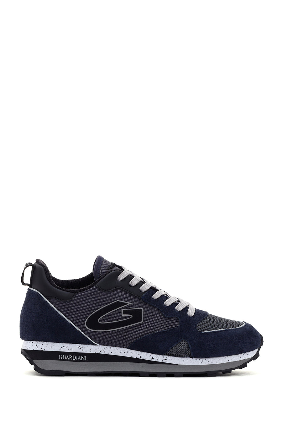 Alberto Guardiani Erkek Lacivert Gri Wen Kalın Tabanlı Sneaker G03M100021 | Derimod