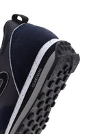 Alberto Guardiani Men's Navy Blue Gray Wen Thick Soled Sneaker | Derimod