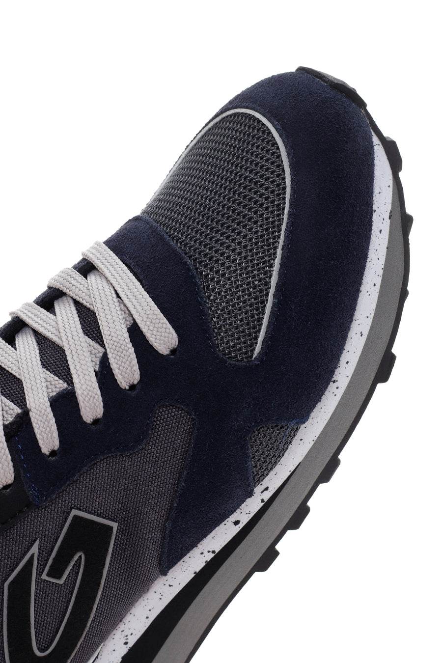 Alberto Guardiani Erkek Lacivert Gri Wen Kalın Tabanlı Sneaker