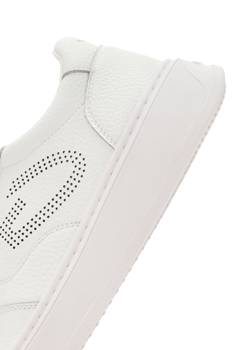 Alberto Guardiani Erkek Beyaz New Era Bağcıklı Deri Sneaker