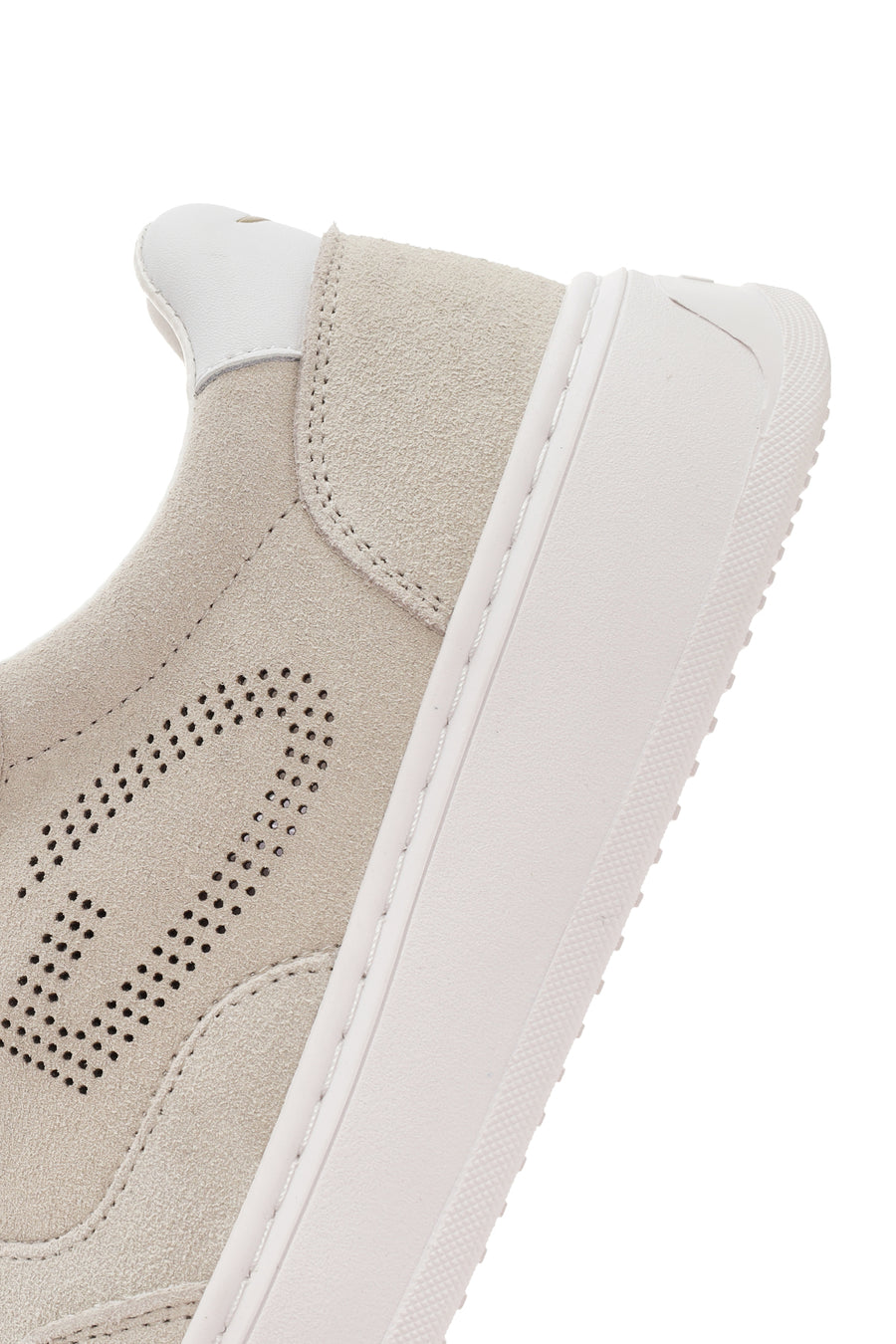 Alberto Guardiani Erkek Bej New Era Bağcıklı Deri Sneaker