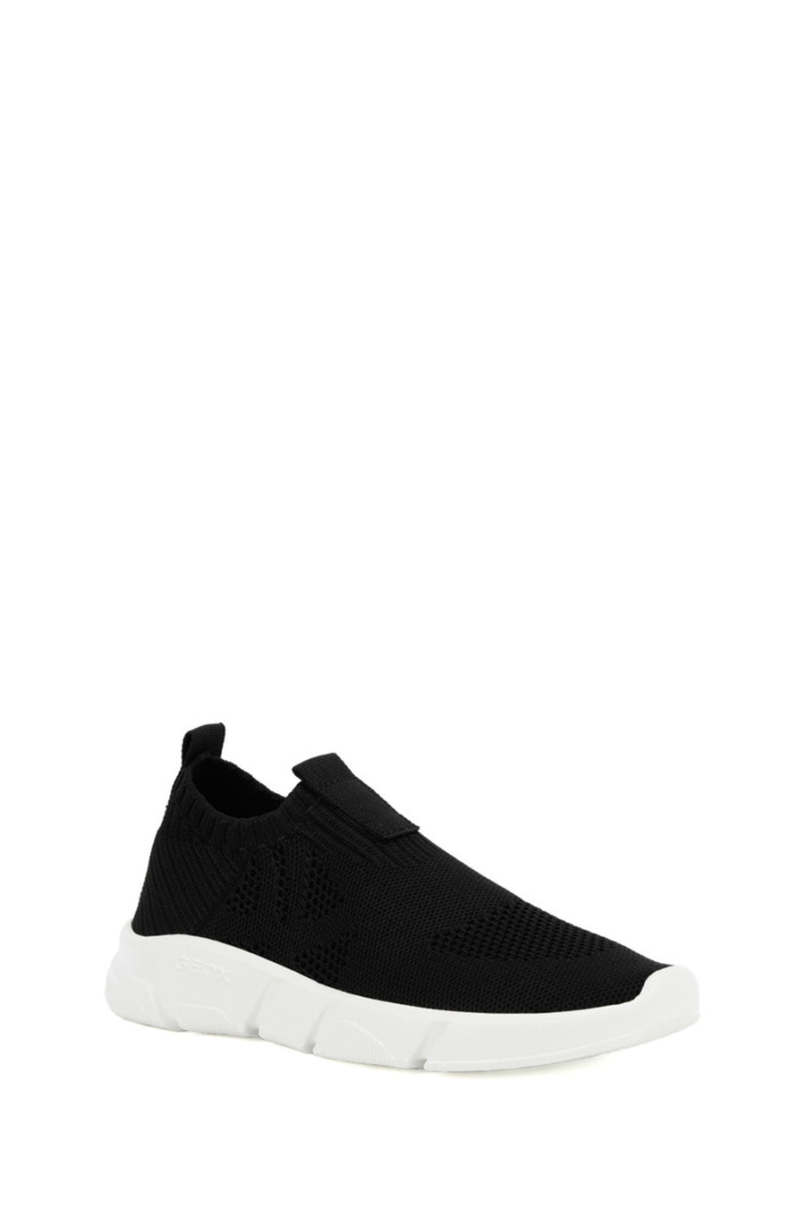 Geox Boy Black Aril Junior Fabric Sneaker