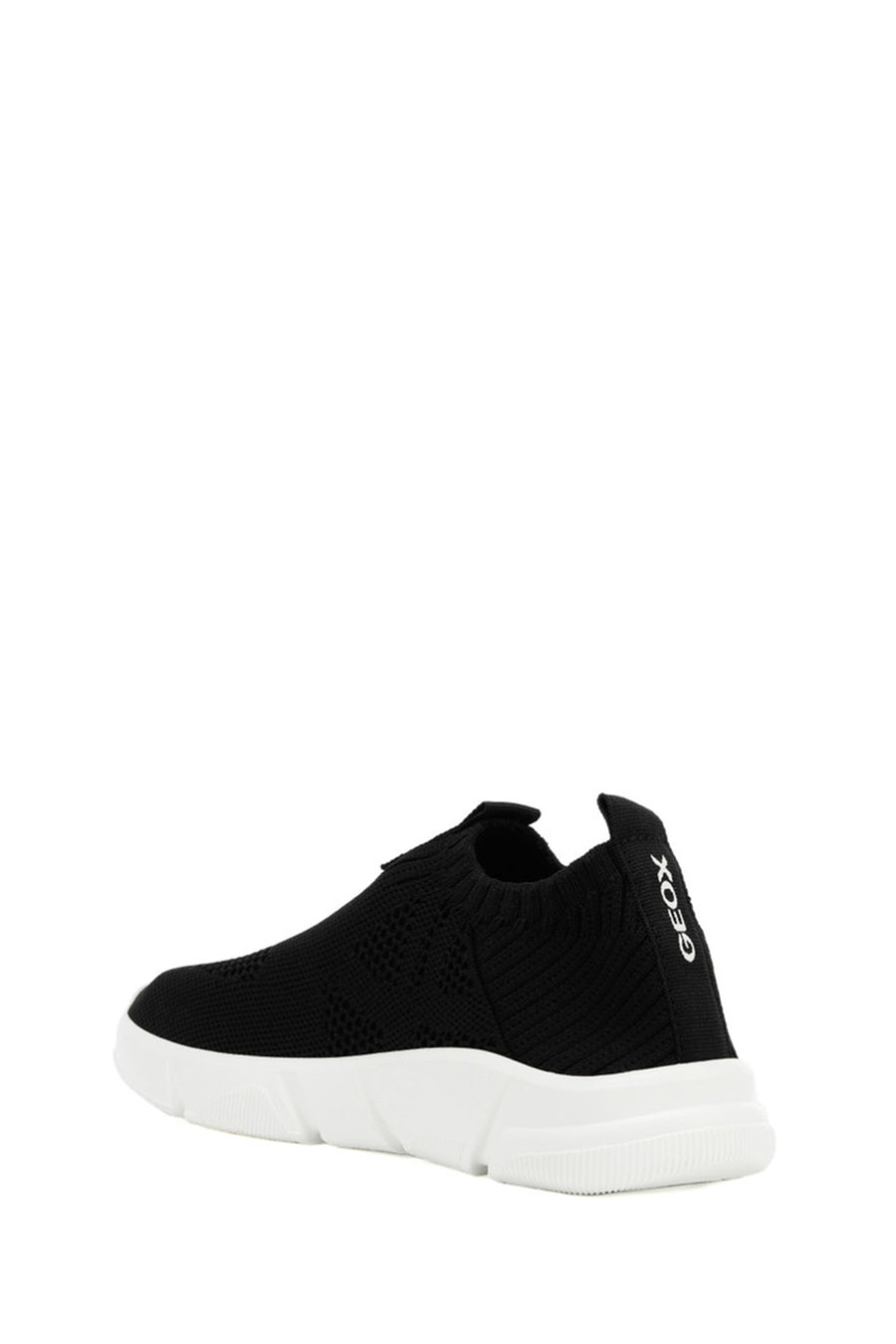 Geox Boy Black Aril Junior Fabric Sneaker