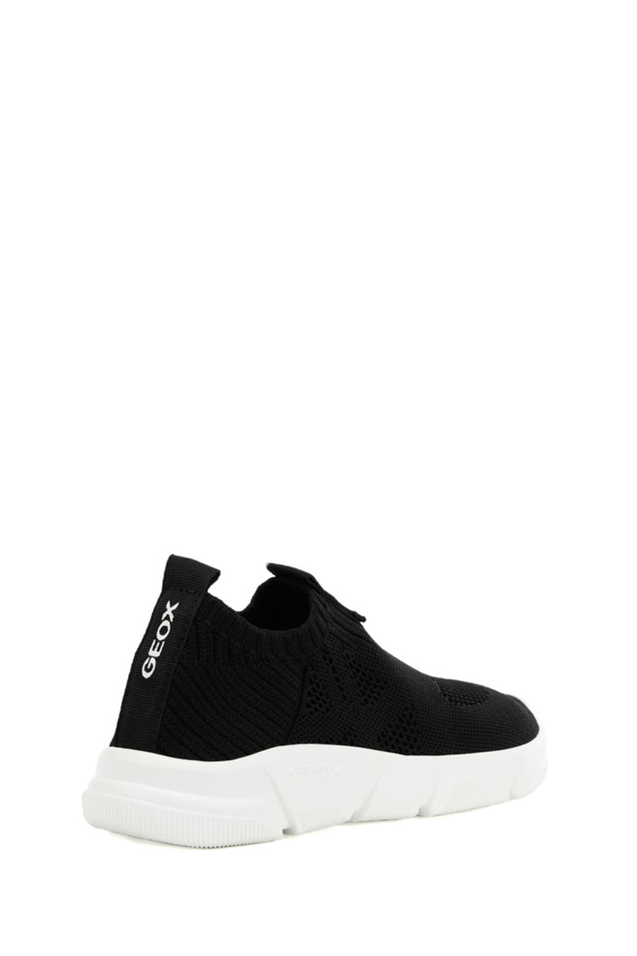 Geox Boy Black Aril Junior Fabric Sneaker