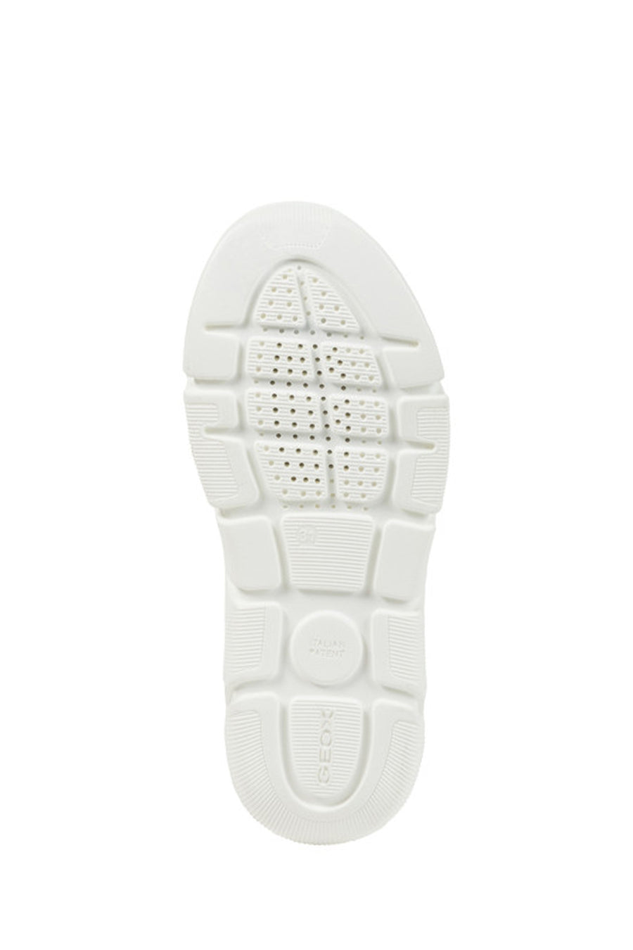 Geox Kız Çocuk Gri J Aril G. E - Shiny Knitt. Text Kumaş Sneaker