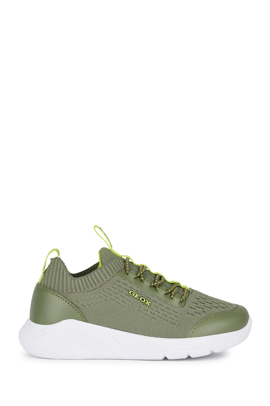 Geox Boy Green Sprint Fabric Sneakers J25GBA0006KC0914 | Derimod