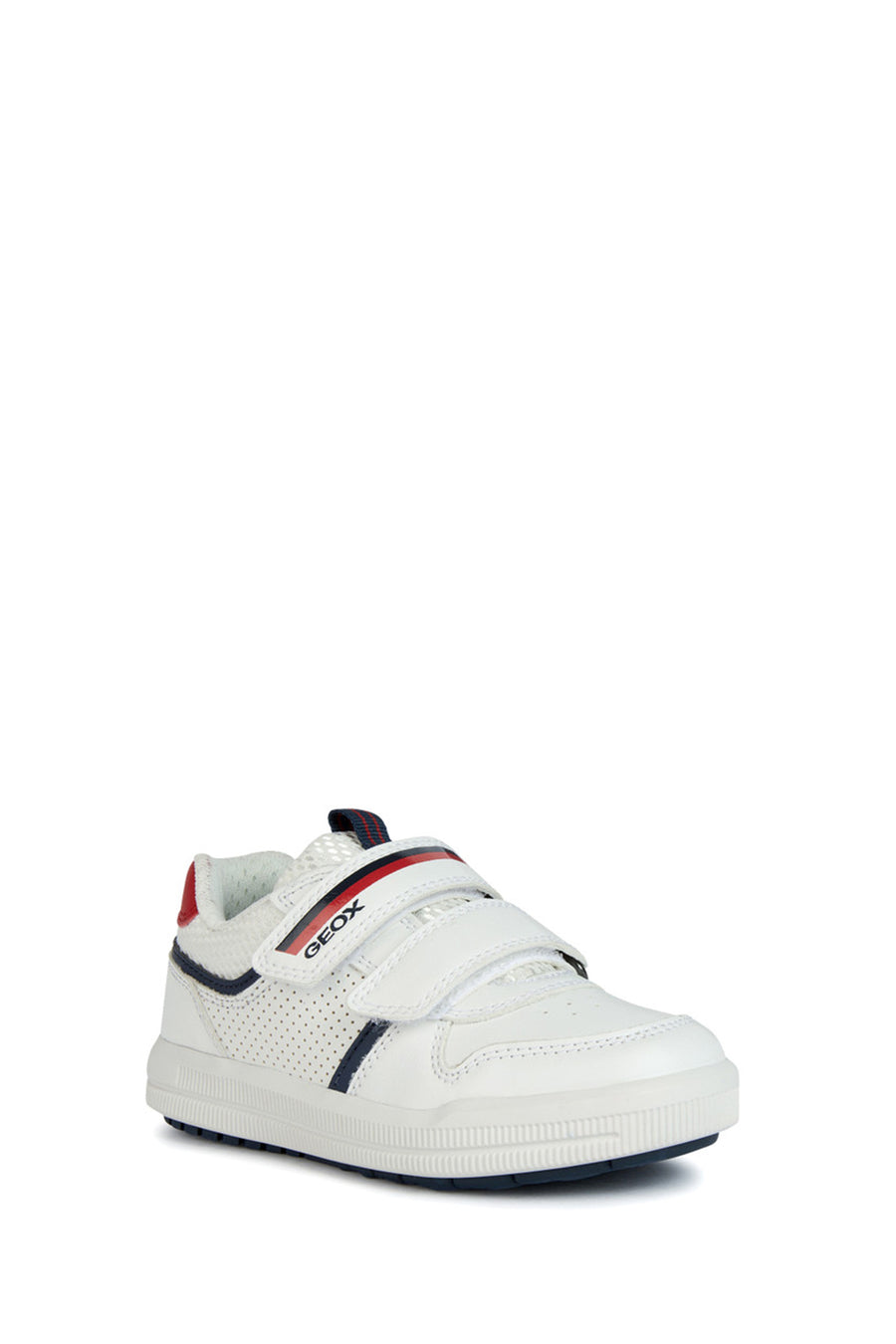 Geox Boy White Arzach Strappy Sneaker