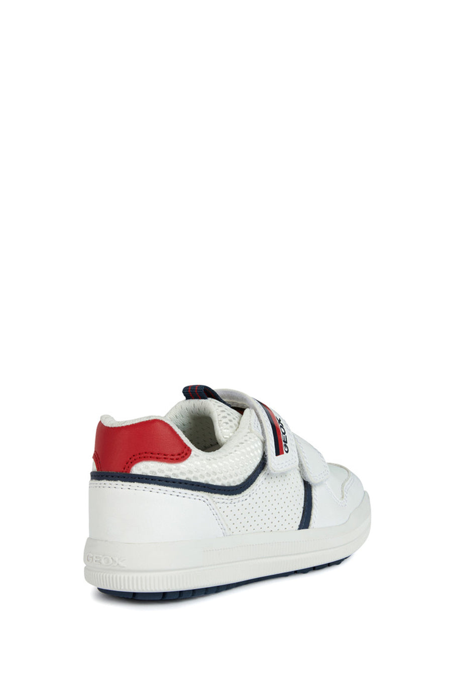 Geox Boy White Arzach Strappy Sneaker